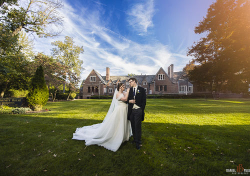 Moorestown Community House wedding photographer